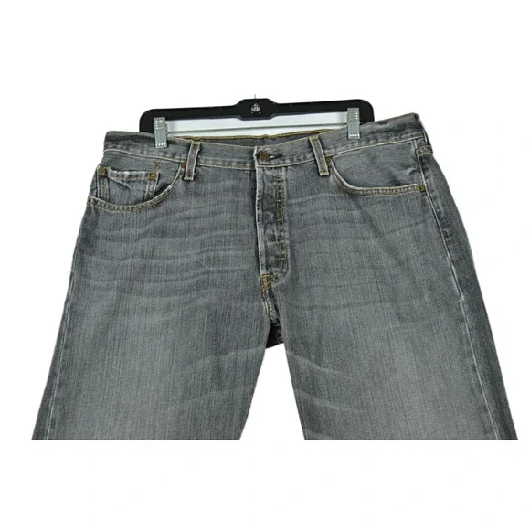 Levis 501 Jeans Men's 38x34 Straight Leg Double XX Button Fly Denim - Picture 2 of 8